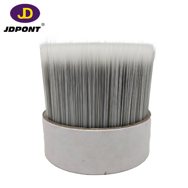 White Mixture Grey Solid Tapered Brush Filament for Brush JDF114#