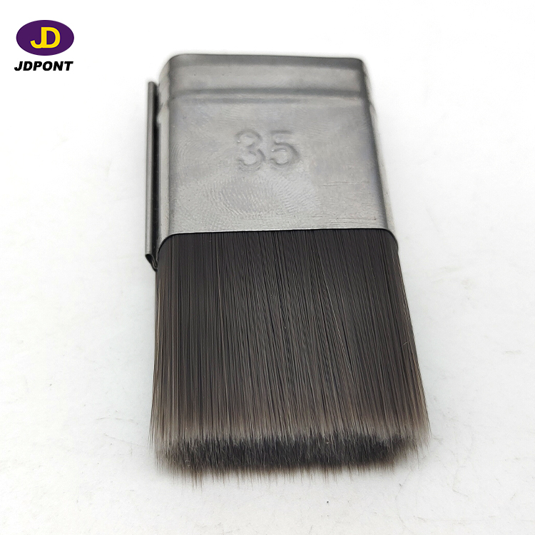 High Quality Chemically Tapered Painting Brush Bristle Paint Brush Filament GARY COLOR SOLID 
