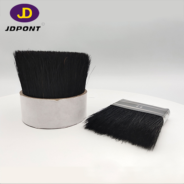 Natural Black Boiled Bristle 90% Tops for Brush JDNBB/90/W439